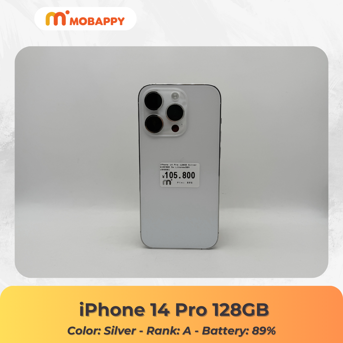 iPhone 14 Pro 128GB Silver SIMFREE