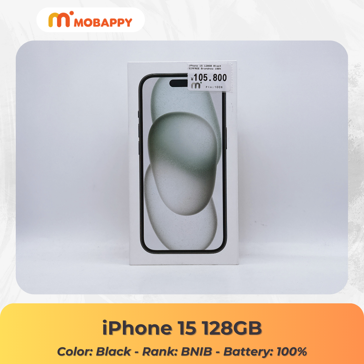 iPhone 15 128GB Black SIMFREE iPhone 15 128GB Black SIMFREE