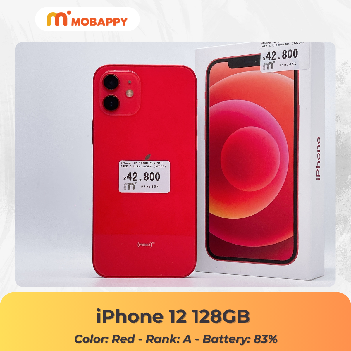 iPhone 12 128GB Red SIMFREE