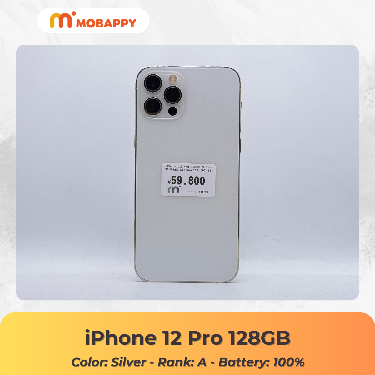 iPhone 12 Pro 128GB Silver SIMFREE iPhone 12 Pro 128GB Silver SIMFREE