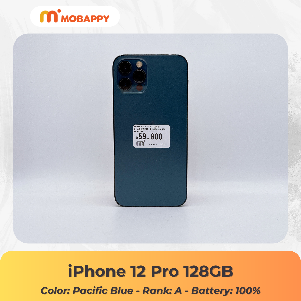 iPhone 12 Pro 128GB Pacific Blue SIMFREE iPhone 12 Pro 128GB Pacific Blue SIMFREE
