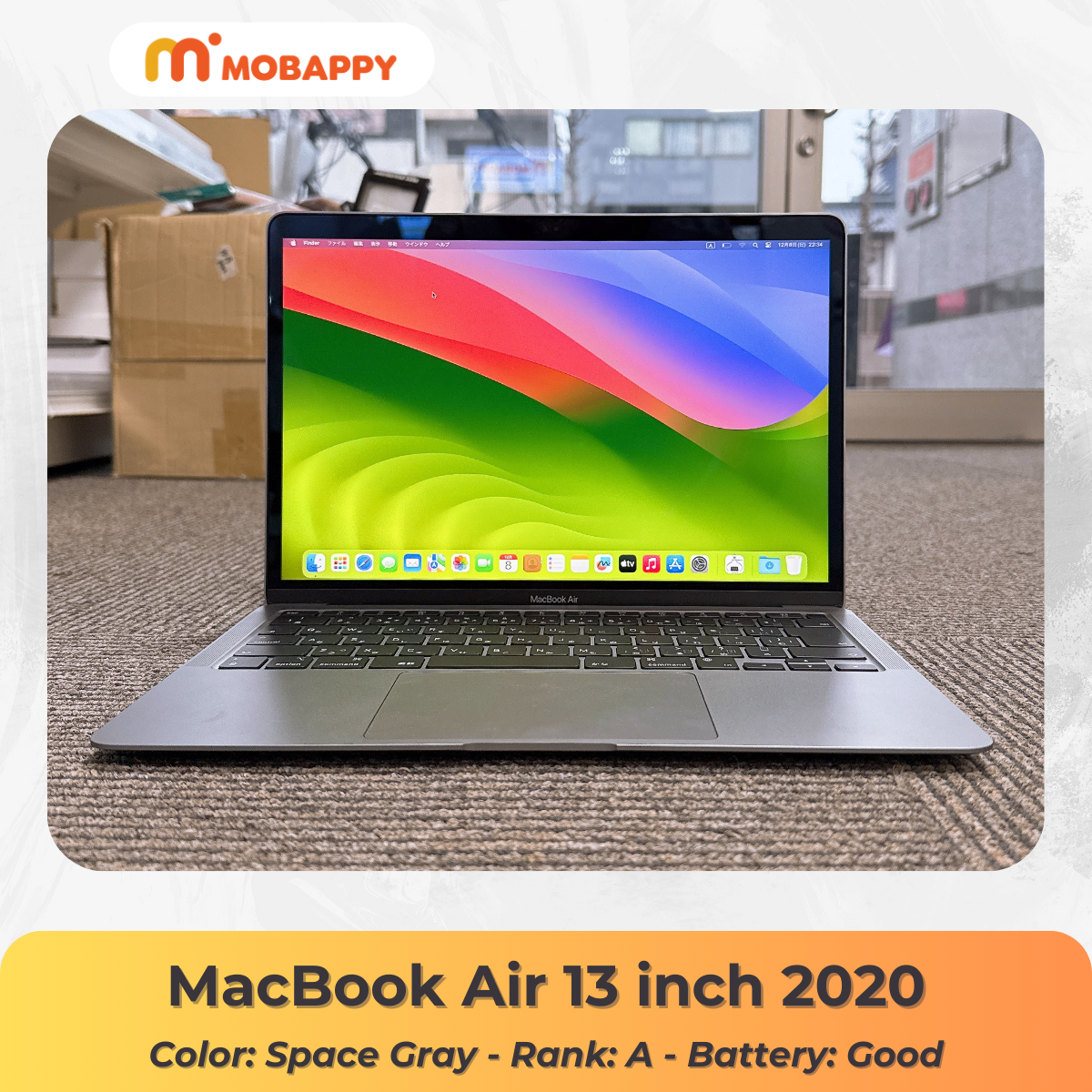 MacBook Air 13 inch 2020 Space Gray M1 RAM 8GB/SSD 256GB MacBook Air 13 inch 2020 Space Gray M1 RAM 8GB/SSD 256GB