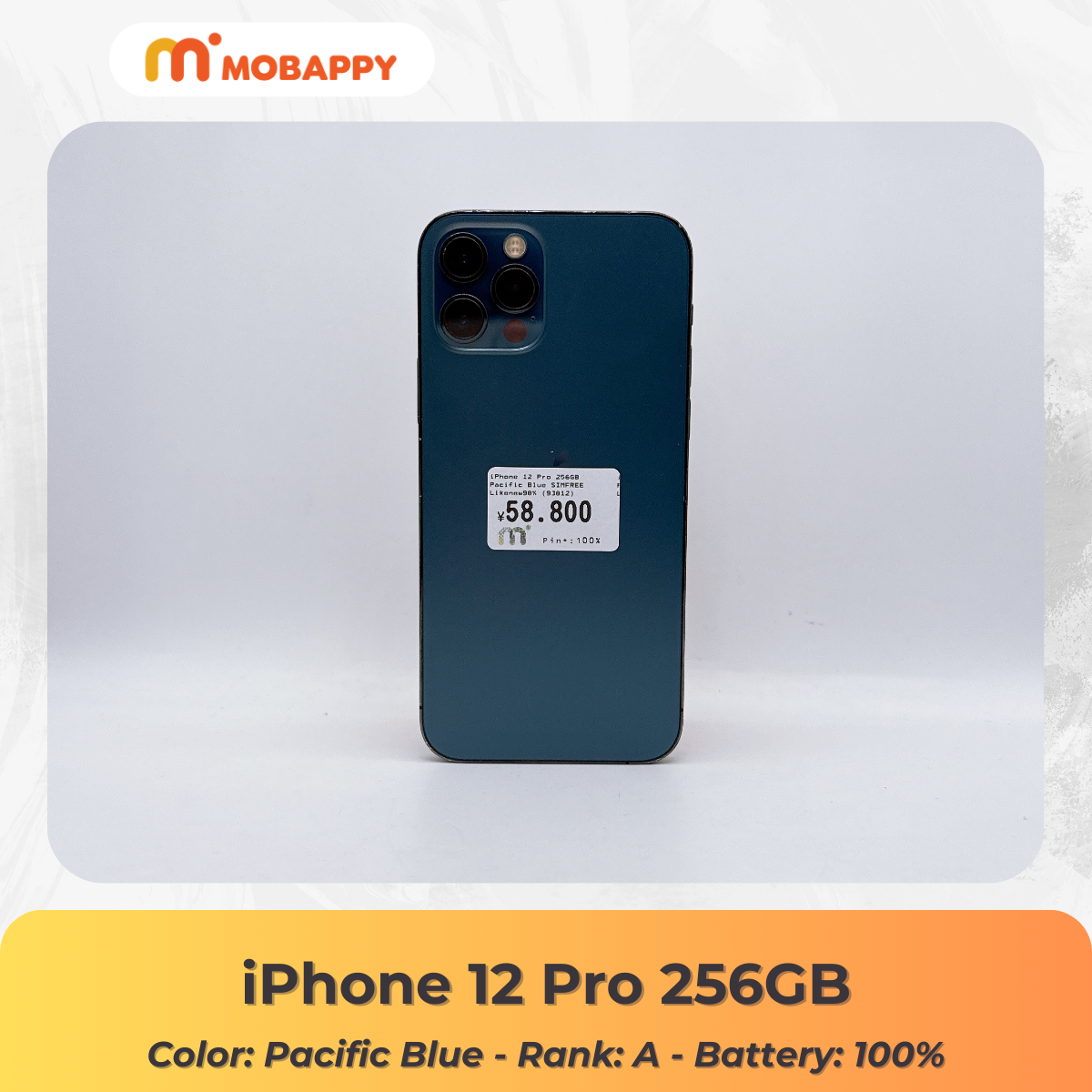 iPhone 12 Pro 256GB Pacific Blue SIMFREE iPhone 12 Pro 256GB Pacific Blue SIMFREE