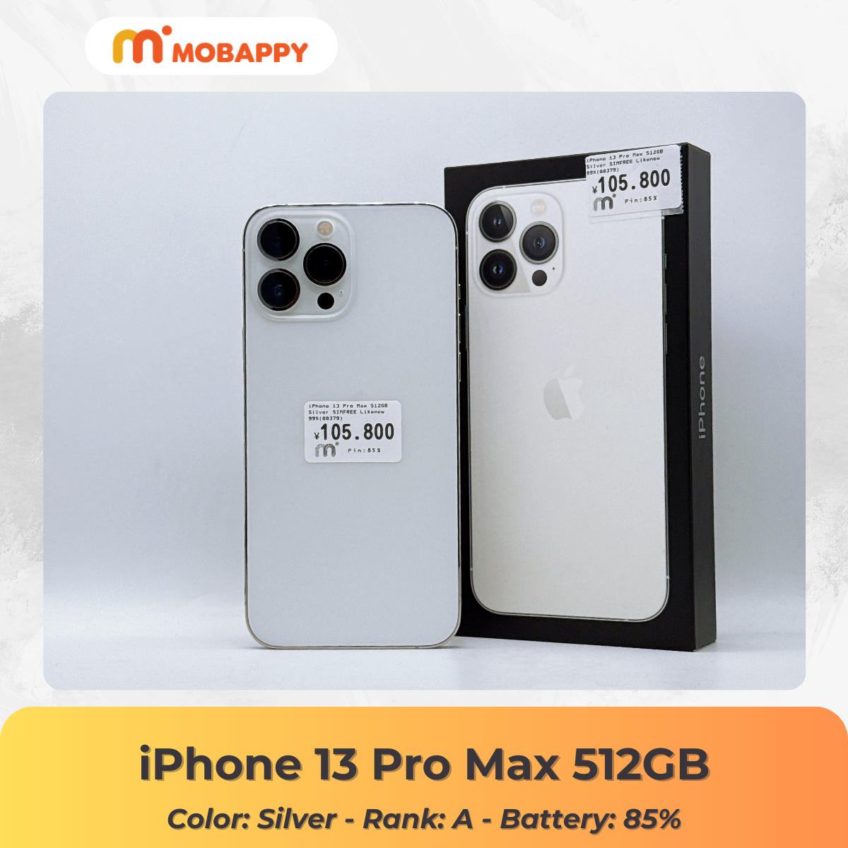 iPhone 13 Pro Max 512GB Silver SIMFREE iPhone 13 Pro Max 512GB Silver SIMFREE