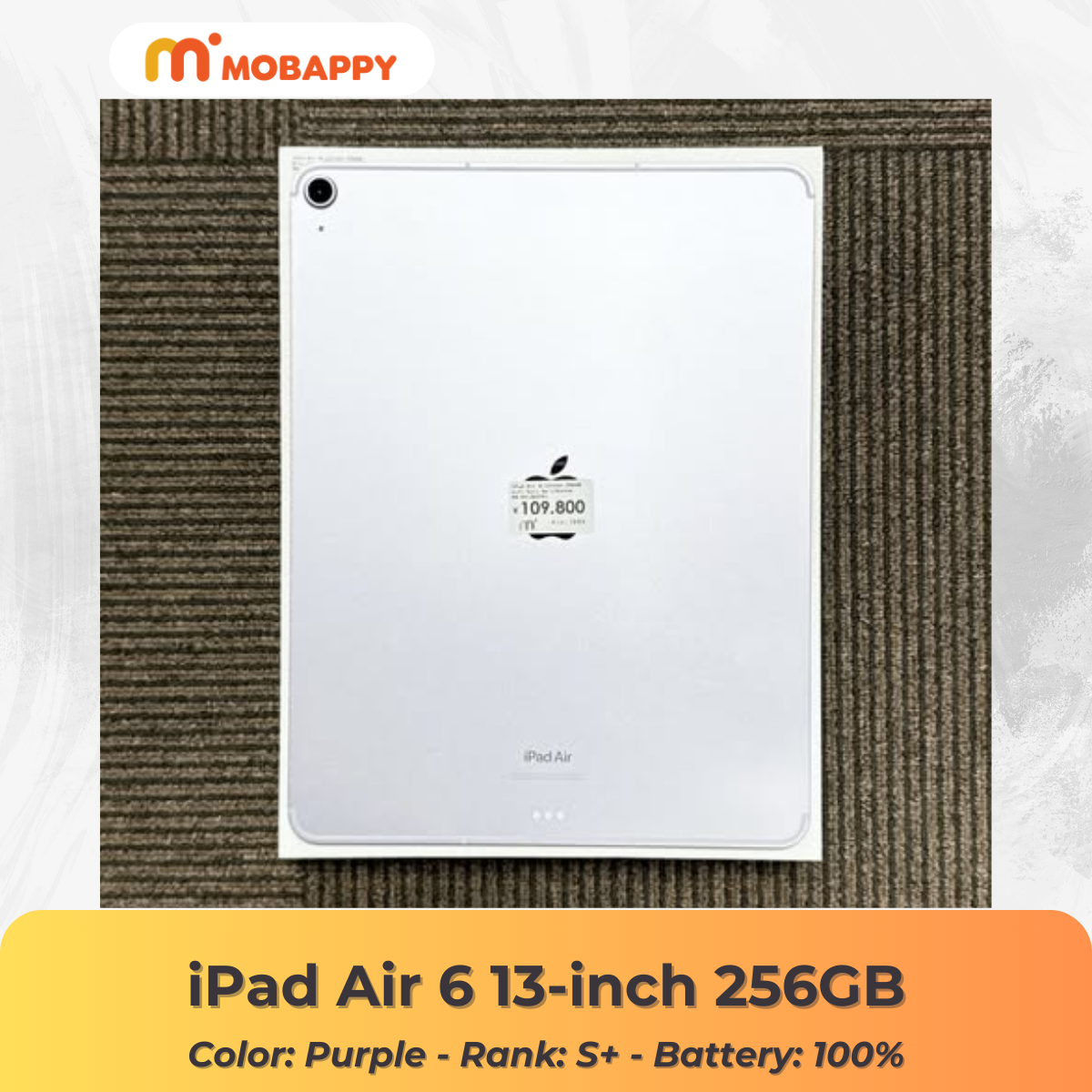 iPad Air 6 13-inch 256GB Wi-Fi Purple SIM FREE iPad Air 6 13-inch 256GB Wi-Fi Purple SIM FREE