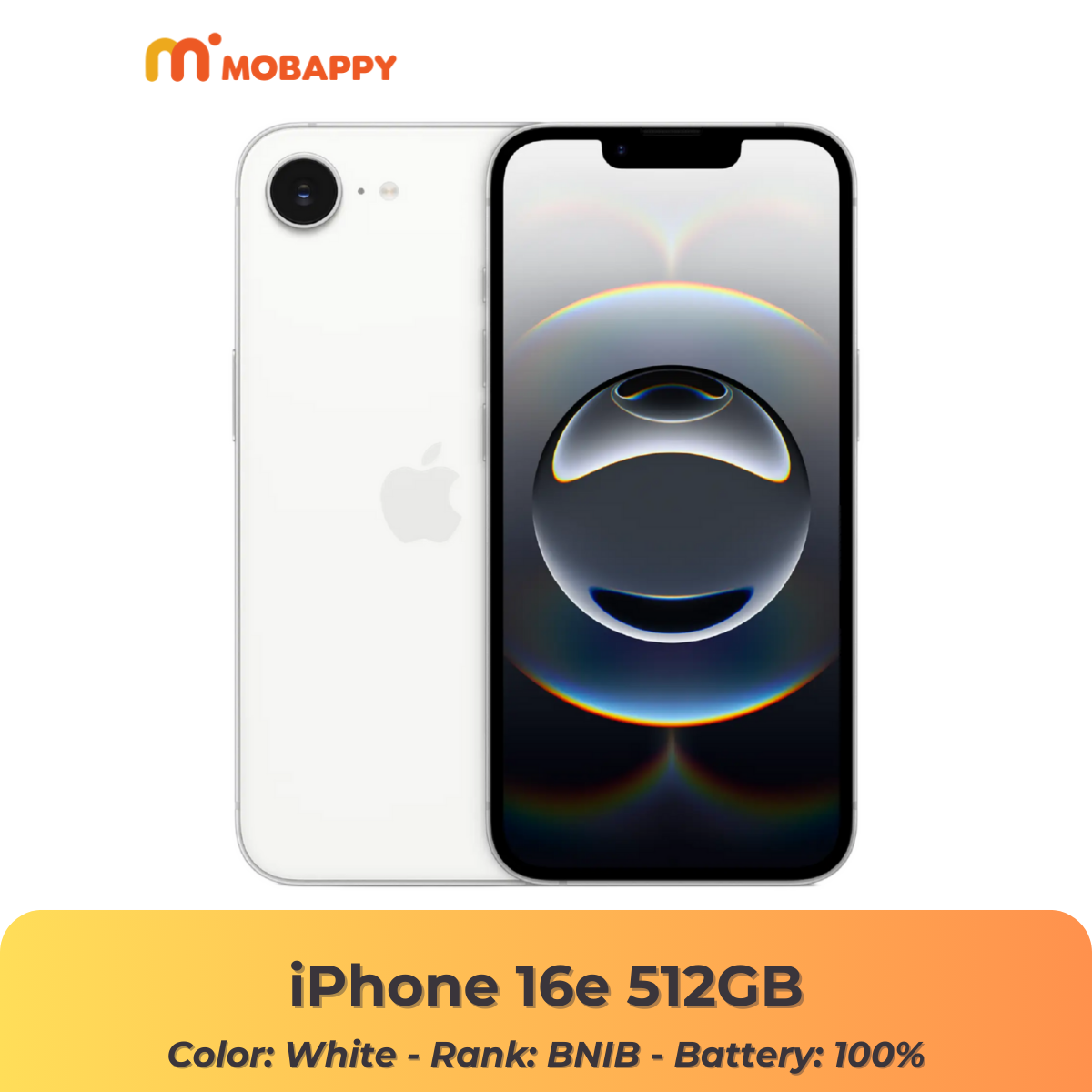 iPhone 16e 512GB Black SIM FREE iPhone 16e 512GB Black SIM FREE