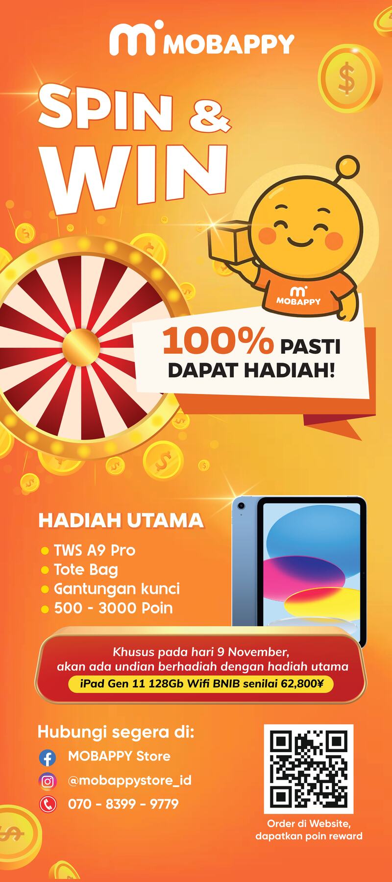 Festival Indonesia Nagoya 2025 – Rayakan Budaya, Nikmati Promo & Hadiah Menarik! Festival Indonesia Nagoya 2025 – Rayakan Budaya, Nikmati Promo & Hadiah Menarik!
