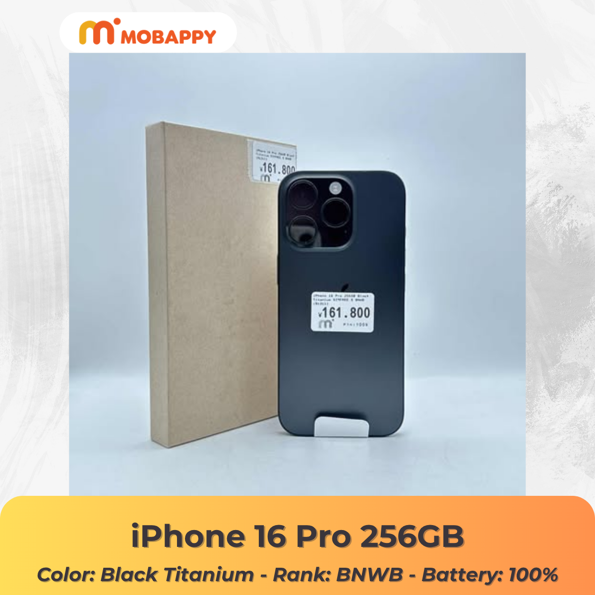 iPhone 16 Pro 256GB Black Titanium SIM FREE iPhone 16 Pro 256GB Black Titanium SIM FREE