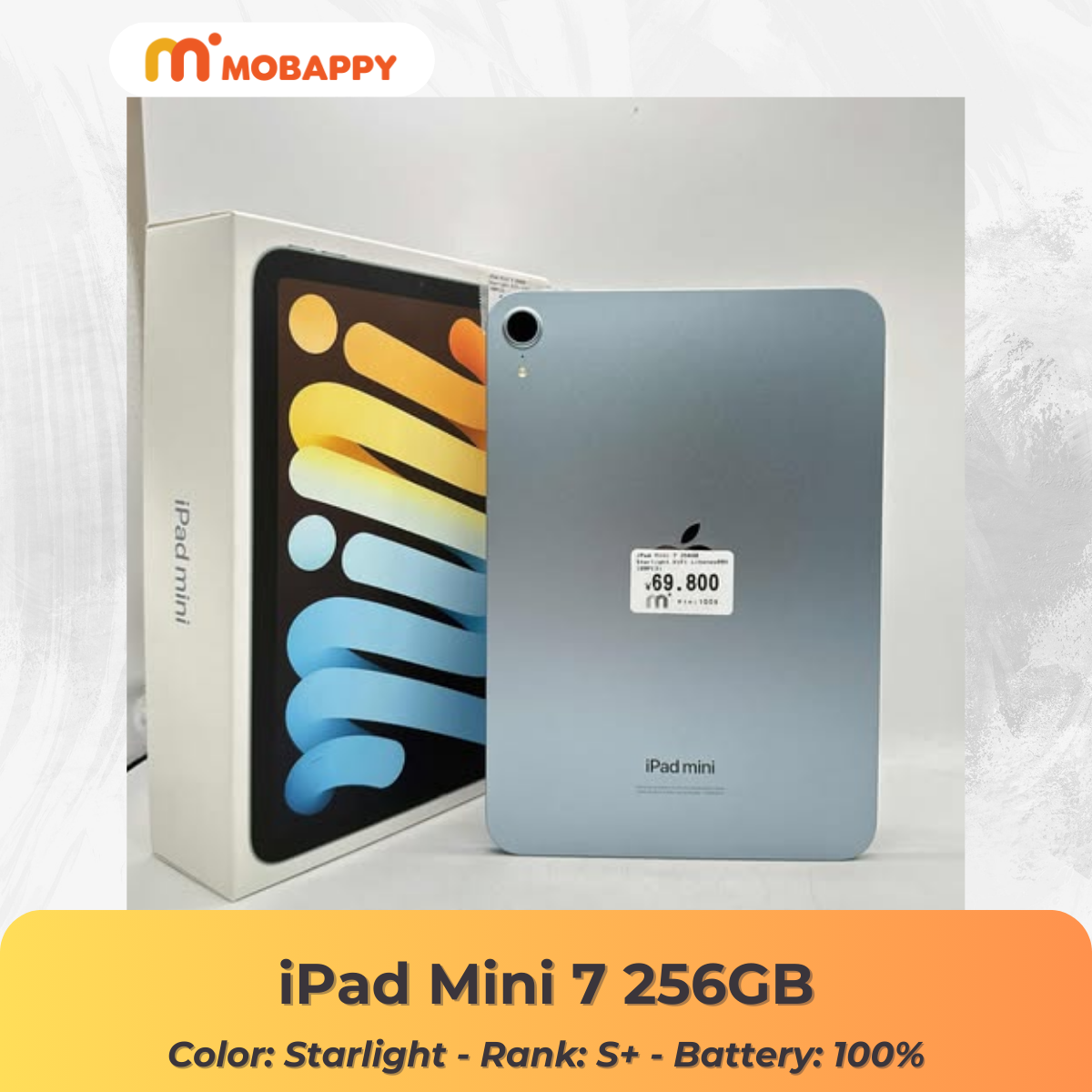 iPad Mini 7 256GB Starlight Wi-Fi iPad Mini 7 256GB Starlight Wi-Fi