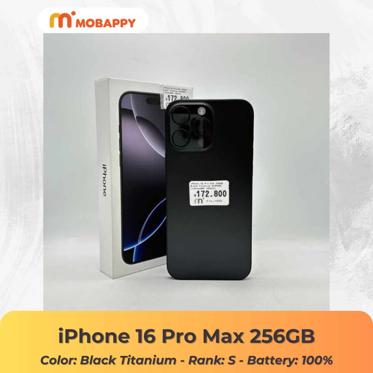 iPhone 16 Pro Max 256GB Black Titanium SIM FREE iPhone 16 Pro Max 256GB Black Titanium SIM FREE