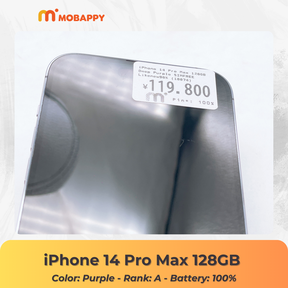 iPhone 14 Pro Max 128GB Deep Purple SIM FREE iPhone 14 Pro Max 128GB Deep Purple SIM FREE