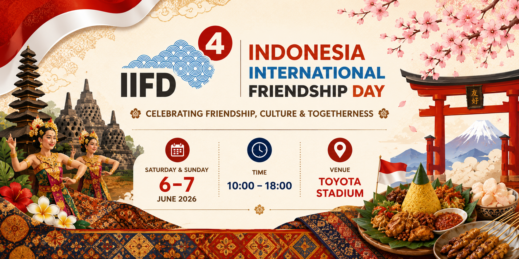 Pre-Order Indonesia International Friendship Day 2026