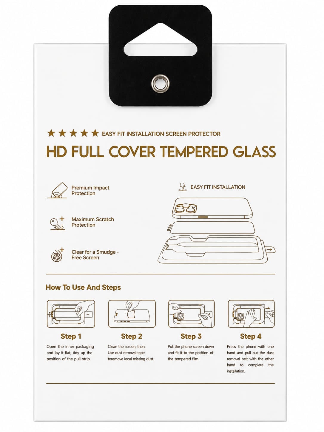 Anti Gores Tempered Glass HD Ultra Clear MOBAPPY Anti Gores Tempered Glass HD Ultra Clear MOBAPPY