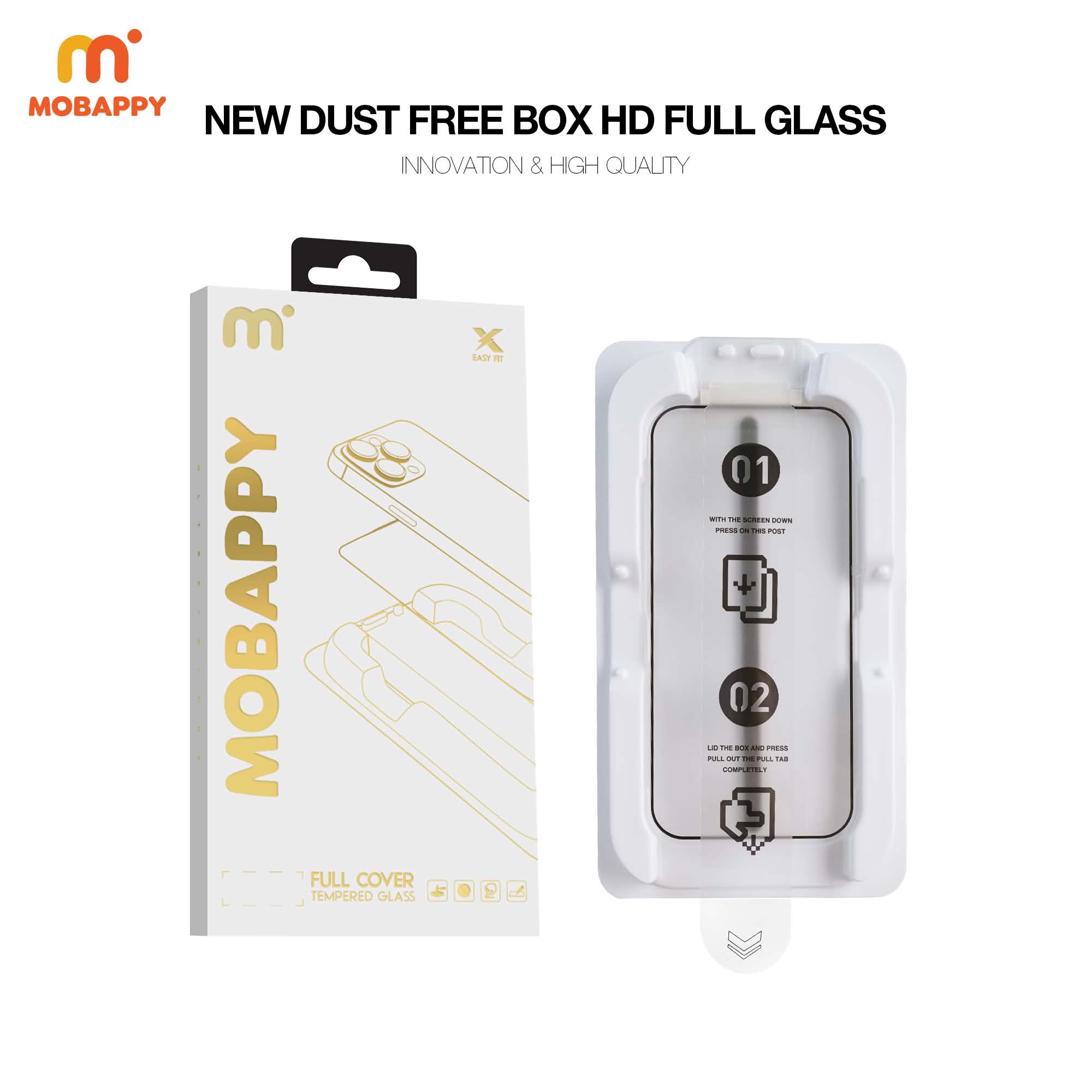 Anti Gores Tempered Glass HD Ultra Clear MOBAPPY Anti Gores Tempered Glass HD Ultra Clear MOBAPPY