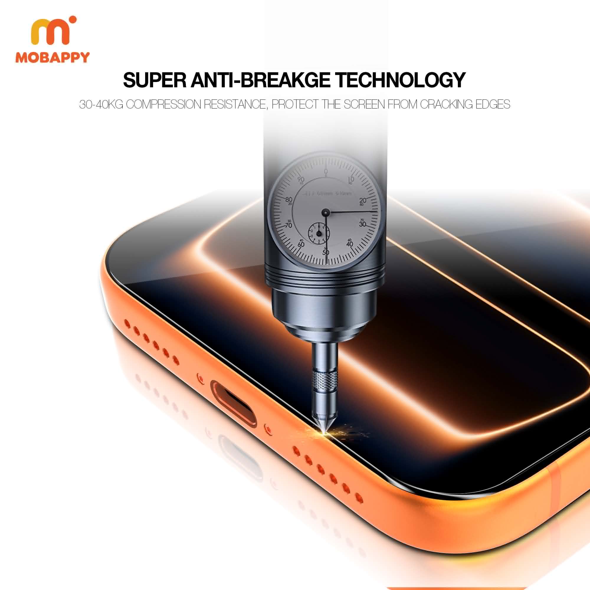 Anti Gores Tempered Glass HD Ultra Clear MOBAPPY Anti Gores Tempered Glass HD Ultra Clear MOBAPPY