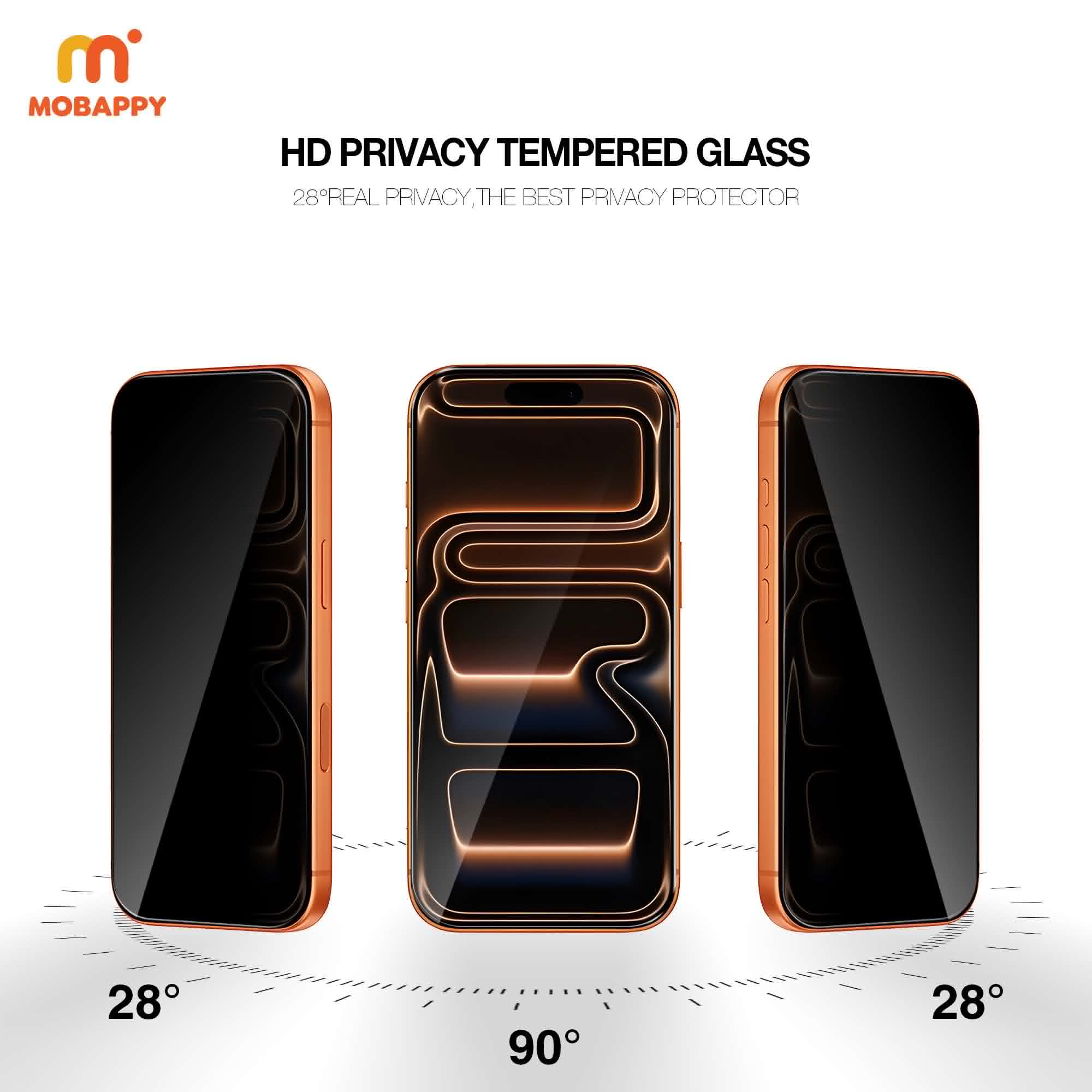 Anti Gores Tempered Glass Privacy MOBAPPY Anti Gores Tempered Glass Privacy MOBAPPY