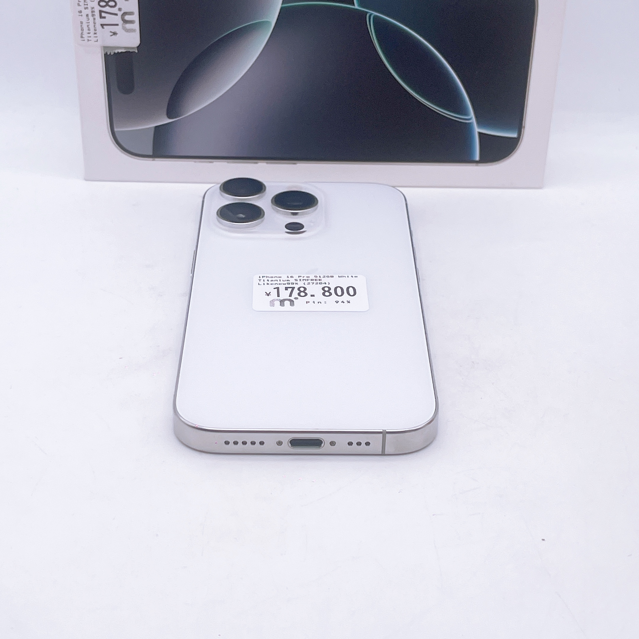 iPhone 16 Pro 512GB White Titanium SIM FREE iPhone 16 Pro 512GB White Titanium SIM FREE