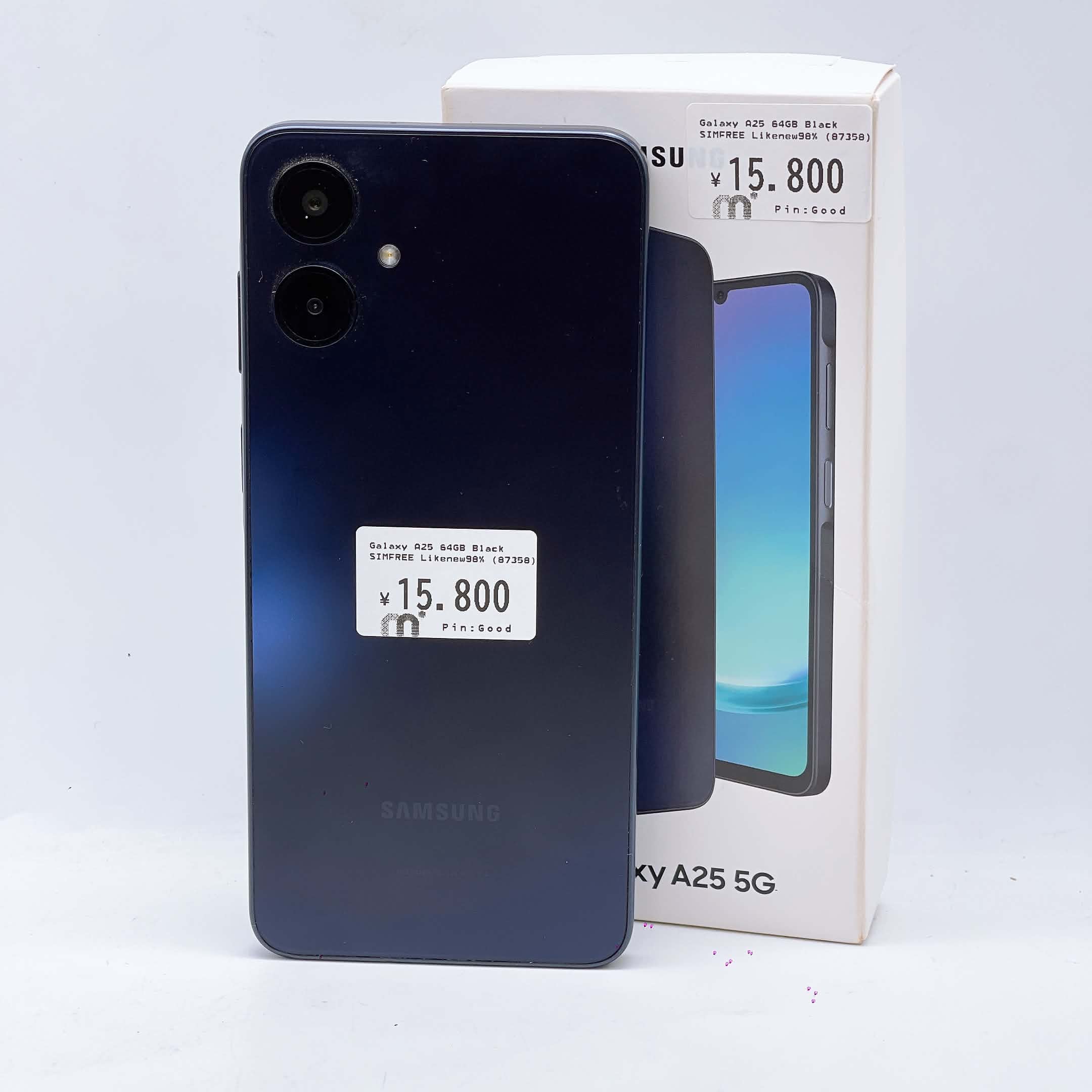 Galaxy A25 64GB Black SIM FREE