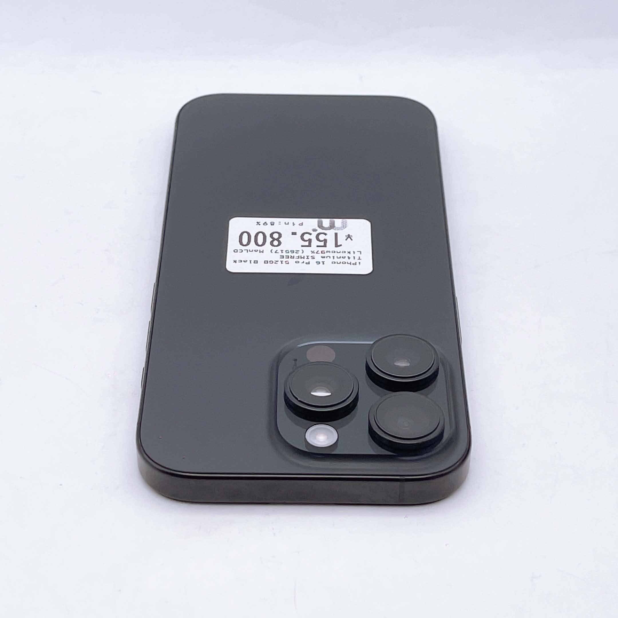 iPhone 16 Pro 512GB Black Titanium SIM FREE iPhone 16 Pro 512GB Black Titanium SIM FREE