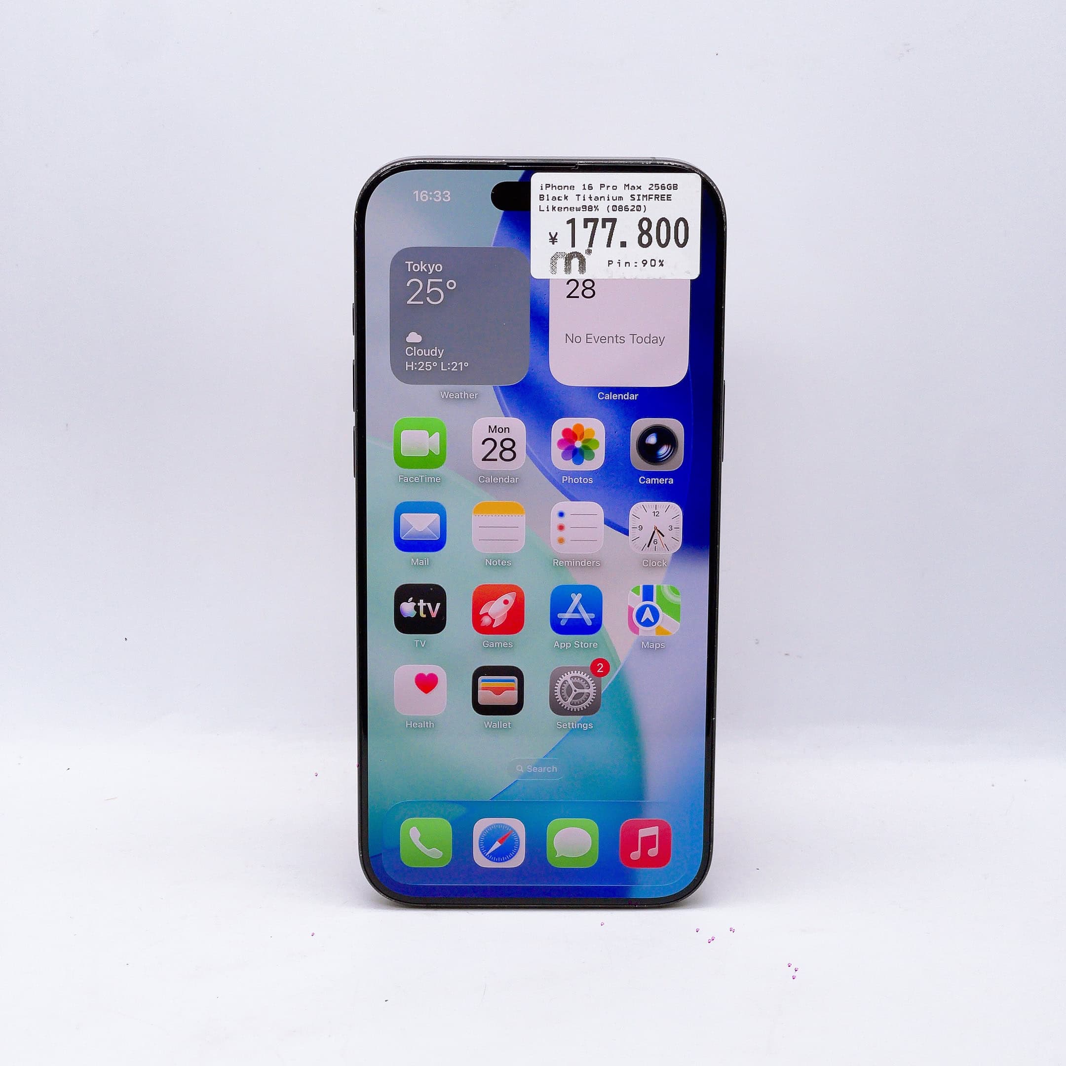 iPhone 16 Pro Max 256GB Black Titanium SIM FREE