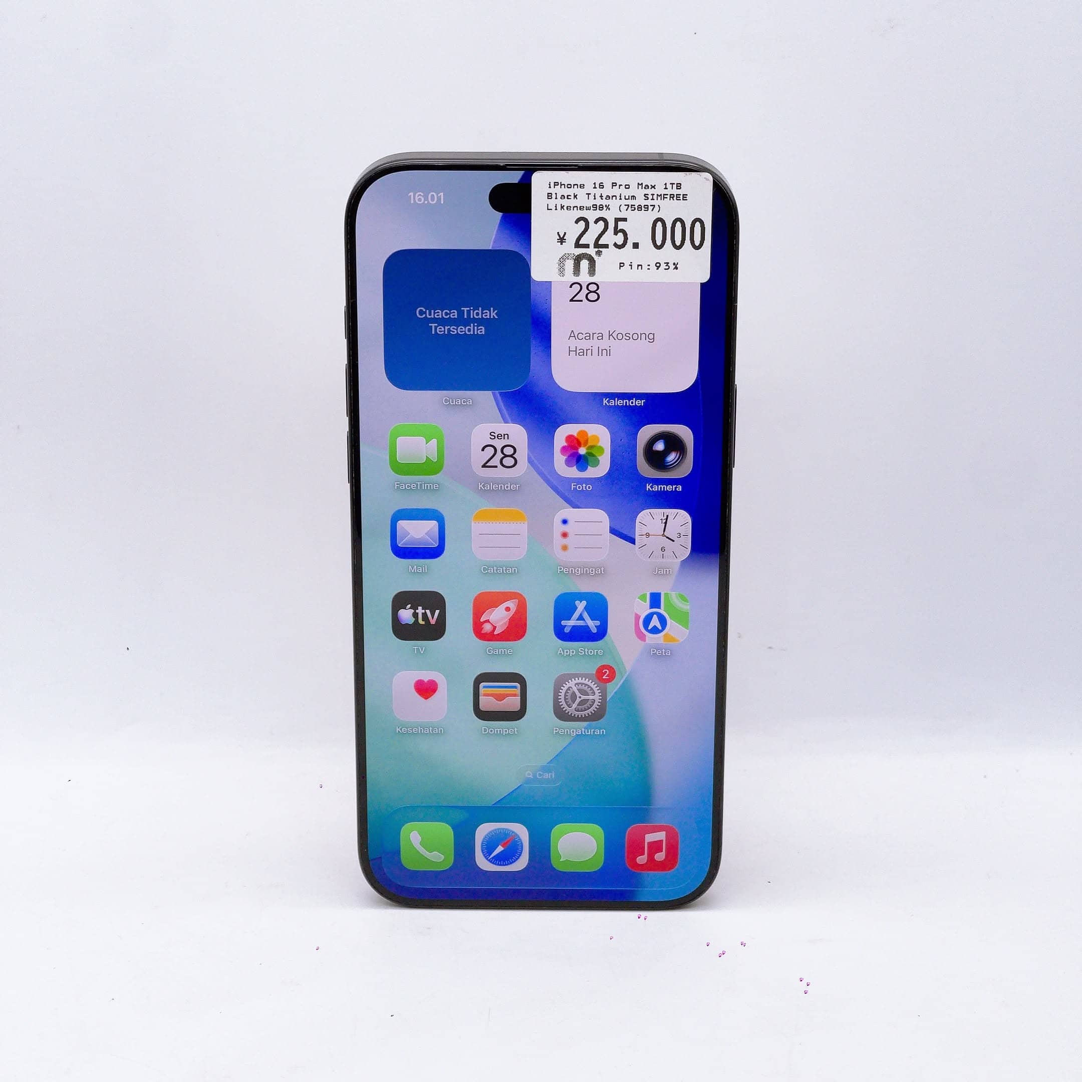 iPhone 16 Pro Max 1TB Black Titanium SIM FREE iPhone 16 Pro Max 1TB Black Titanium SIM FREE